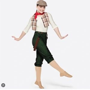 Newsies costume - Seize the Day - girls boys unisex - dance performance wear.